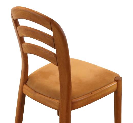 Set van 4 Glostrup eetkamerstoelen 'Gronsalen'