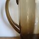 Amber glass jug/jug
