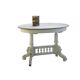 Table basse de salon de forme ovale, années 1800