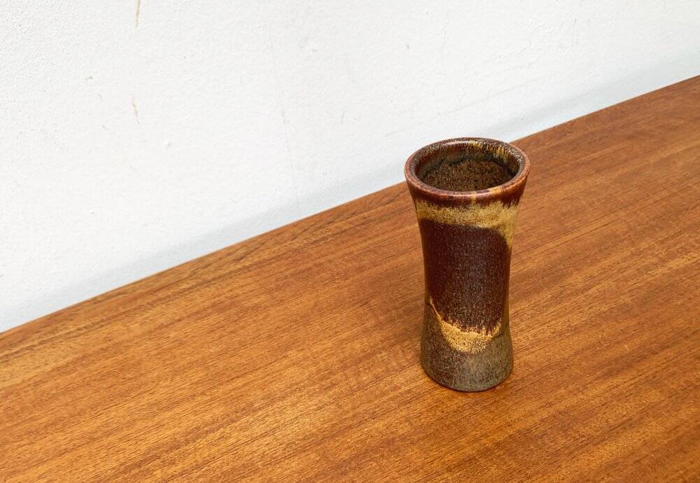 Mid-century German studio pottery vase by Till Sudeck, 1960s.