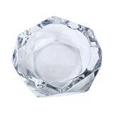 Glass ashtray Bohemia, Czechoslovakia, 1970s