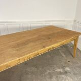 Large 19th century table in solid oak