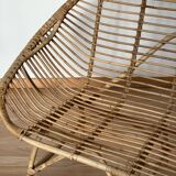 Rattan bench