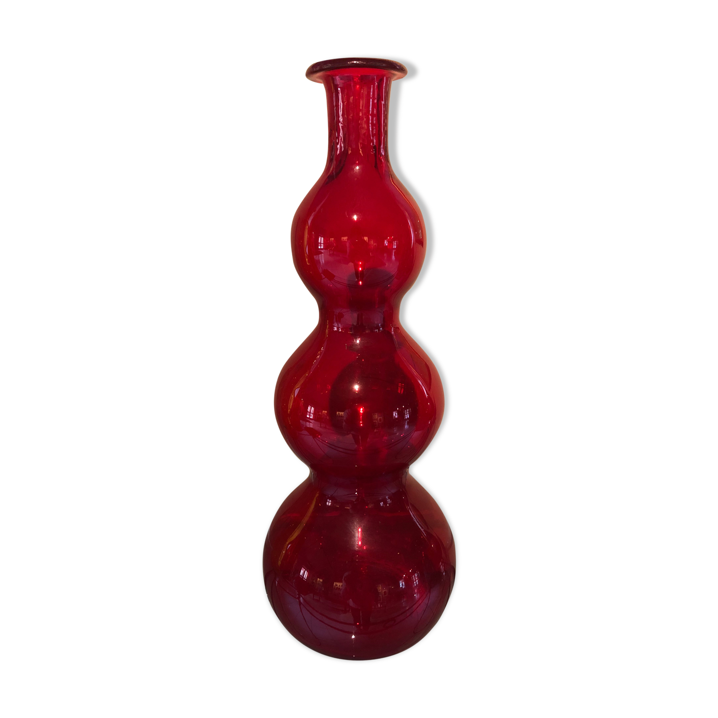 Murano glass bottle