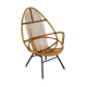 Rattan armchair by Rohe Noordwolde, Netherlands, 1960