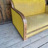 Art Deco two-seater sofa