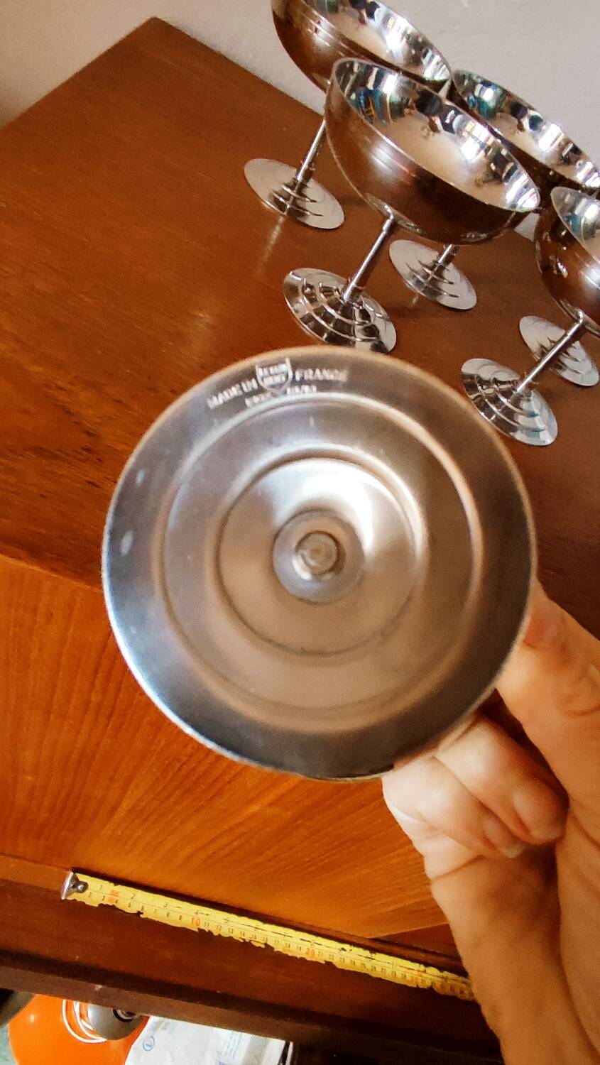 Letang Remy stainless steel dessert cups