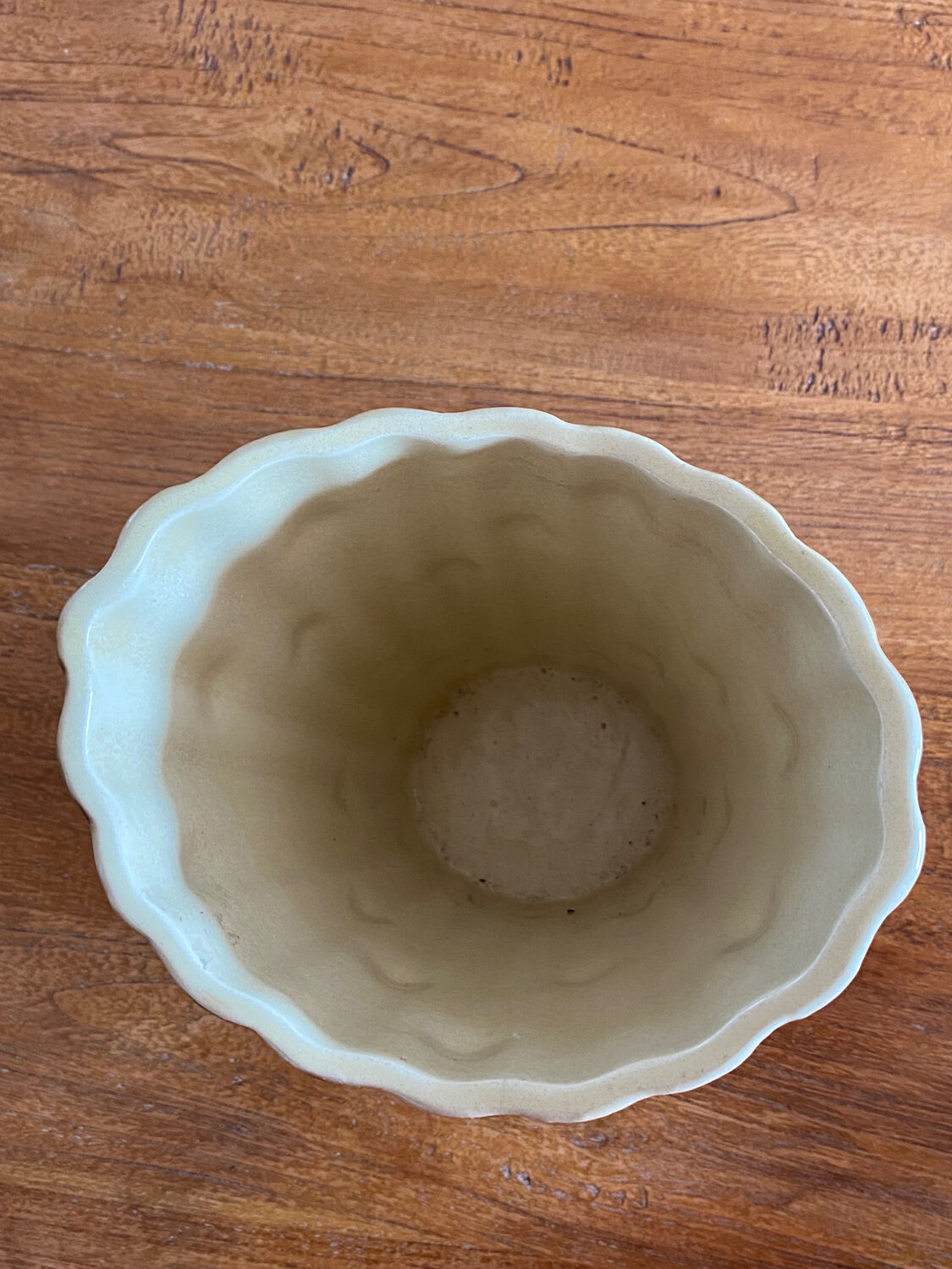 Large old vase St Clement bamboo