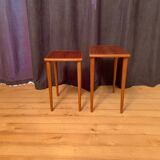 Paire de tables d'appoint, Danemark, années 1960.