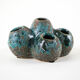 Ceramic vase – flower frog, Danish design, 1960s, made in Denmark