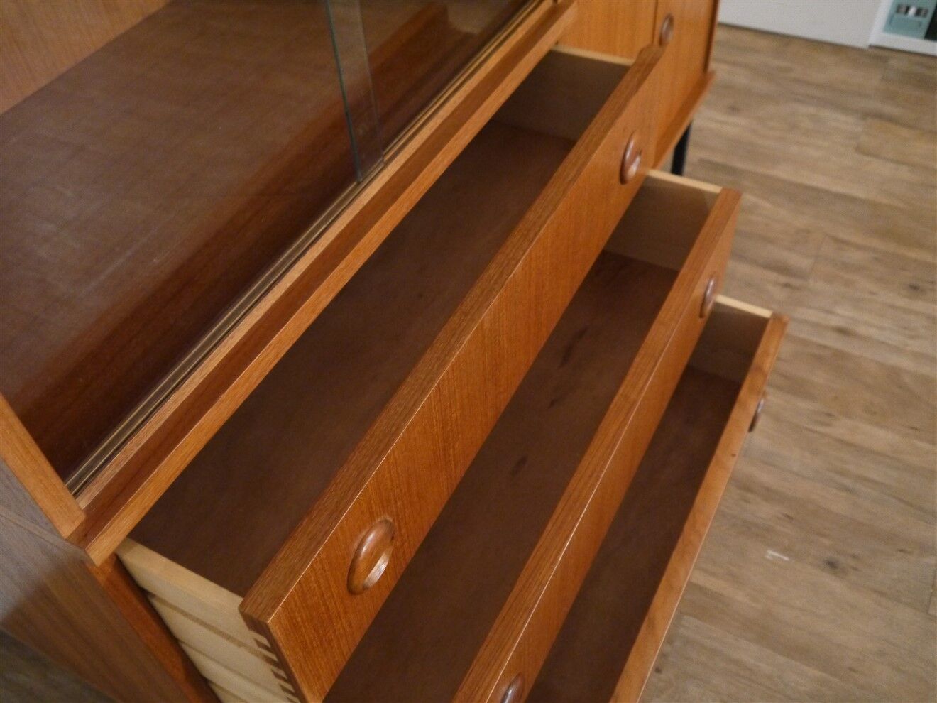 Pair of vintage teak sideboards 1960
