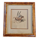 André Margat (1903-1999) - Dry pastel on paper - Rider or huntsman on horseback - Signed and dedicated