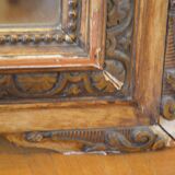 Wooden style mirror 74x104cm
