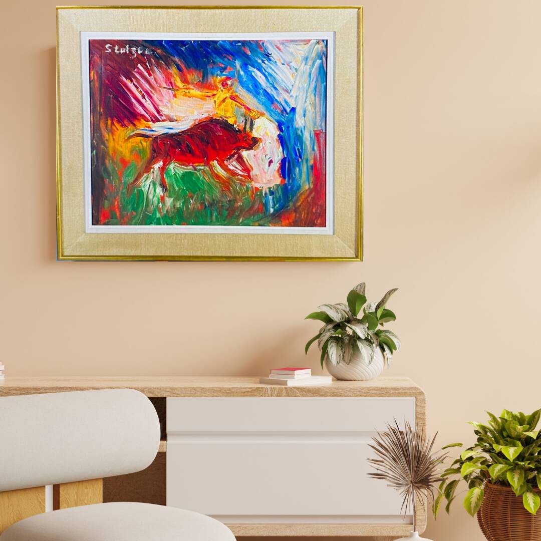 Painting The Bullfight