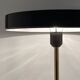 Lampe de table marron et or Timor 69 by Louis Kalff pour Philips