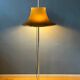 Space Age floor lamp by Willem Hagoort with a beige witch hat-shaped shade.