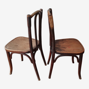 Lot de 2 chaises bistrot