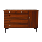 Entrance cabinet brass handles, 1960