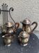 Coffee set in silver metal Orbrille hallmark