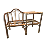 Telephone cabinet with seat