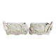 Pair old mini biscuit planters