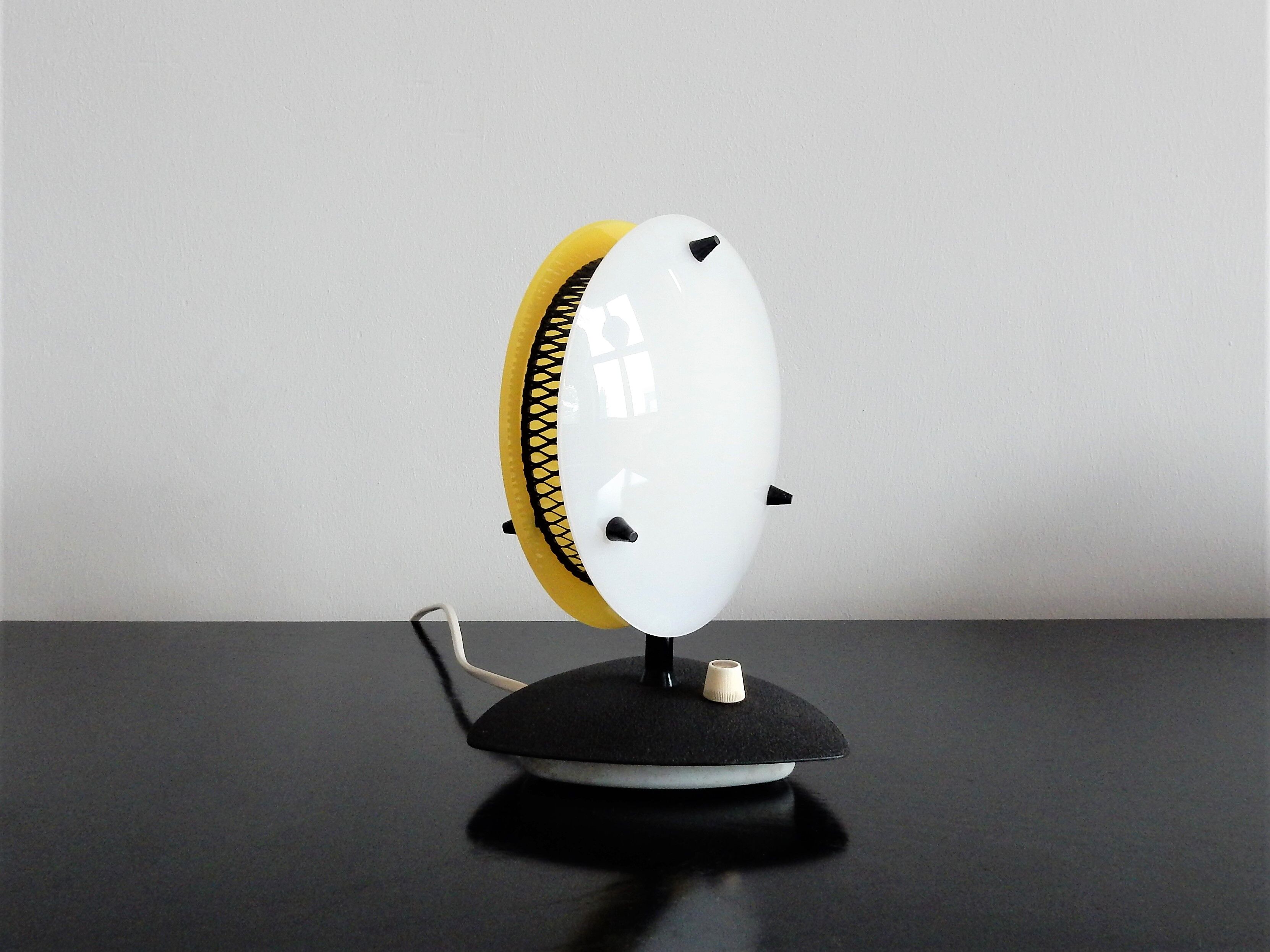 Dimmable Sonnenkind table lamp for Télé-Ambiance, France 1950's-1960's