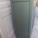 Vintage Parisian sideboard re-enchanted in smoky green.