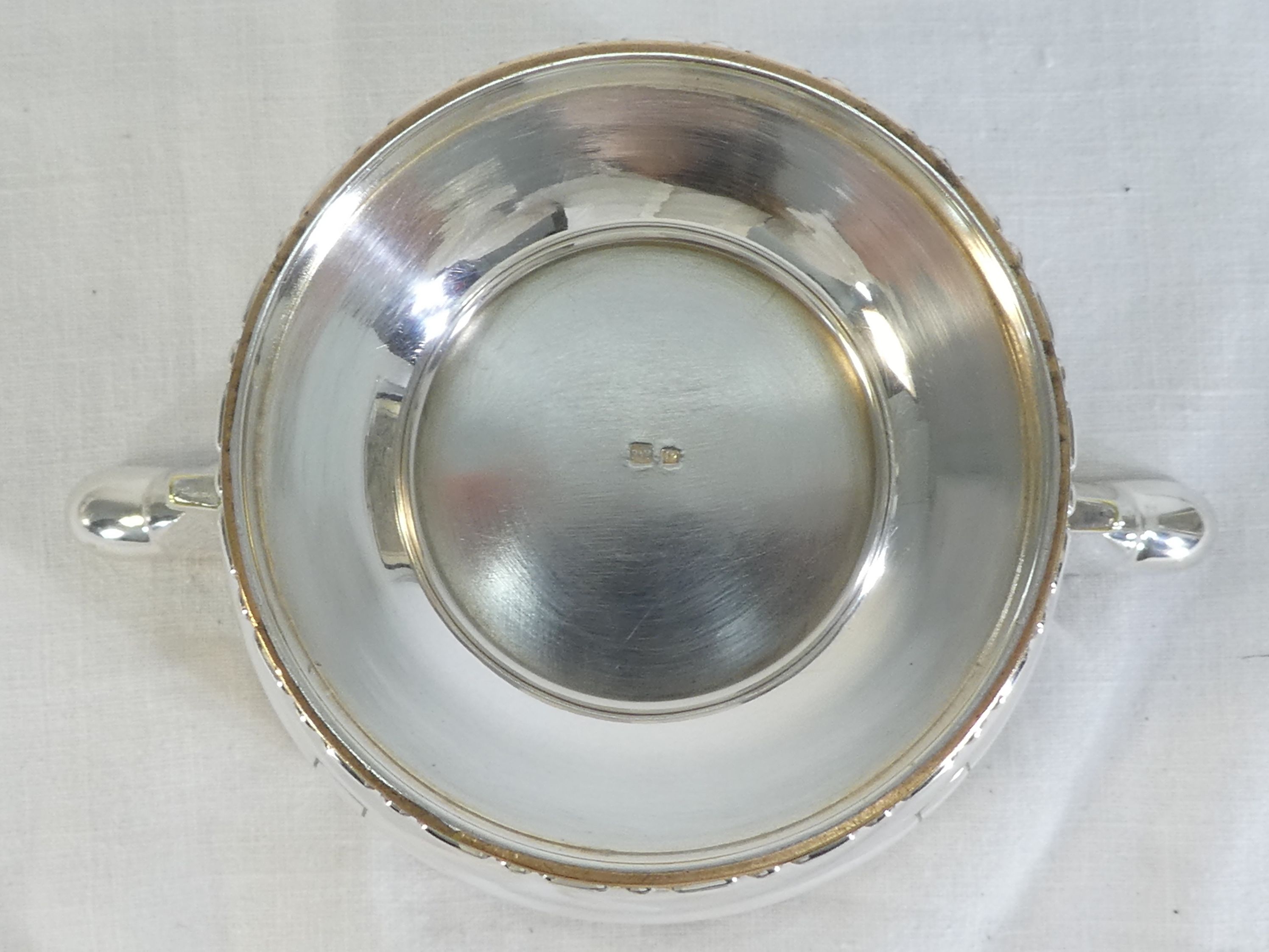 Seau a glace art deco in silver metal goldsmith roux marquiand