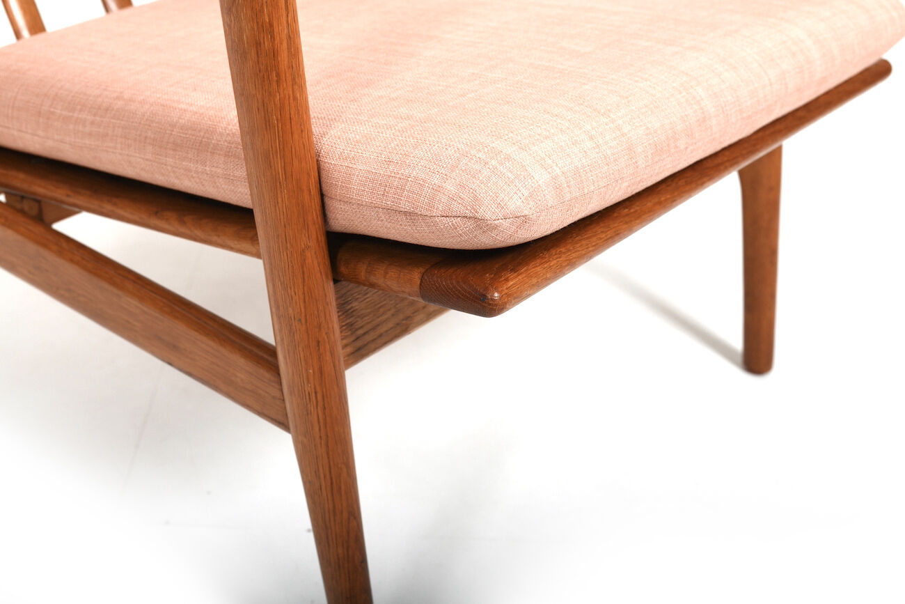 Mid century ikea easychair in solid oak from 1954