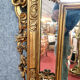 mirror Louis XV- Regency a pare closed in gilded wood around 1850-1880   166x93cm