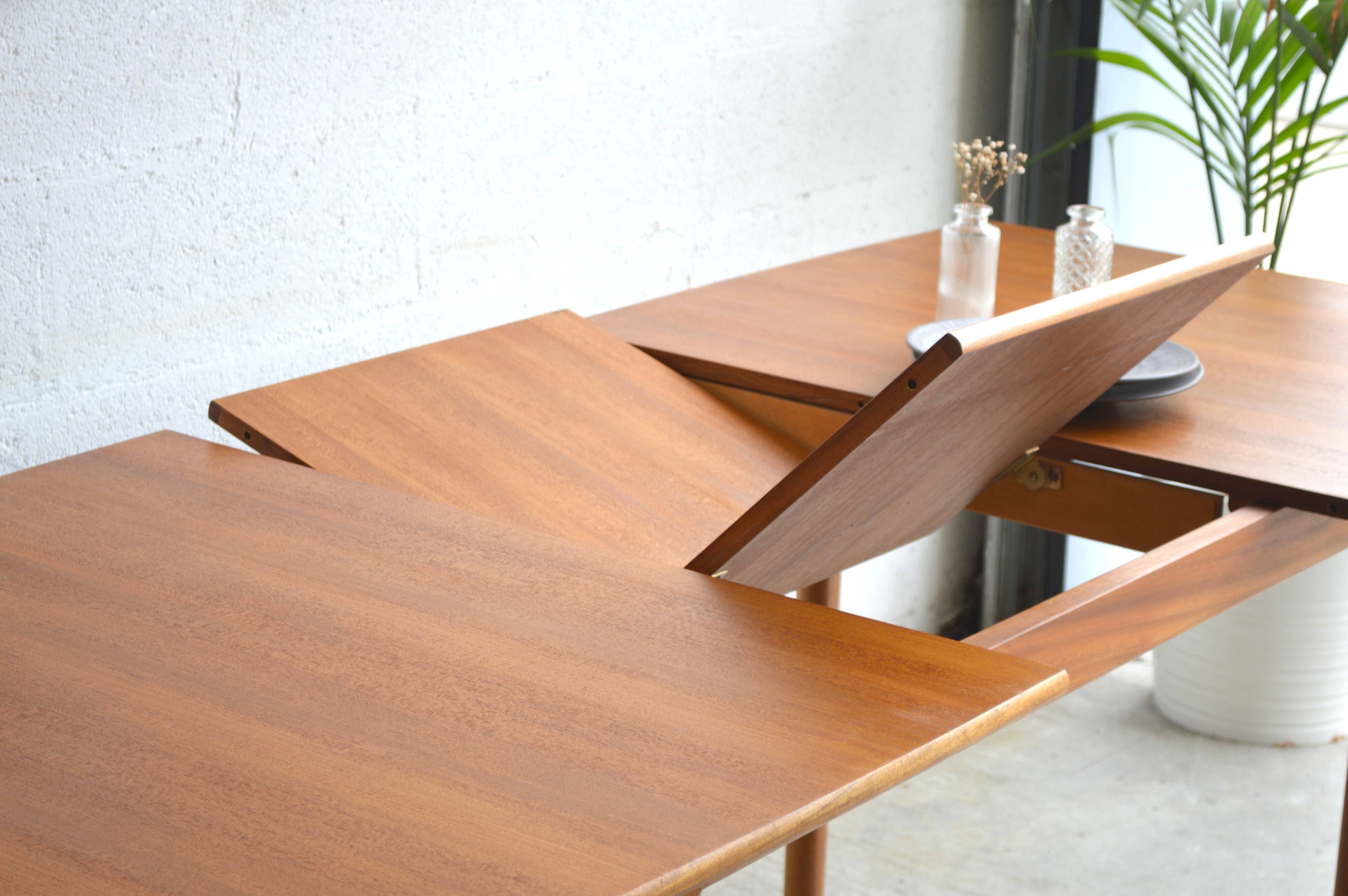 Dining table by McIntosh with a butterfly extension 147cm