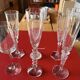 Verre Baccarat flute a champagne lot de 6