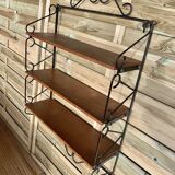Tomado-style wall shelf