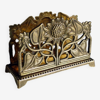 Art Nouveau letter holder