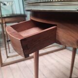 Marble top table called "bouillotte":