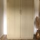 English wardrobe from the 50s/60s, restyled in Crème d'Artichaut