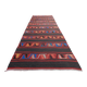 Vintage Turkish hallway rug 107x289 cm