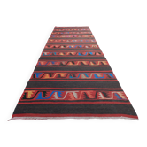 Vintage Turkish hallway rug 107x289 cm