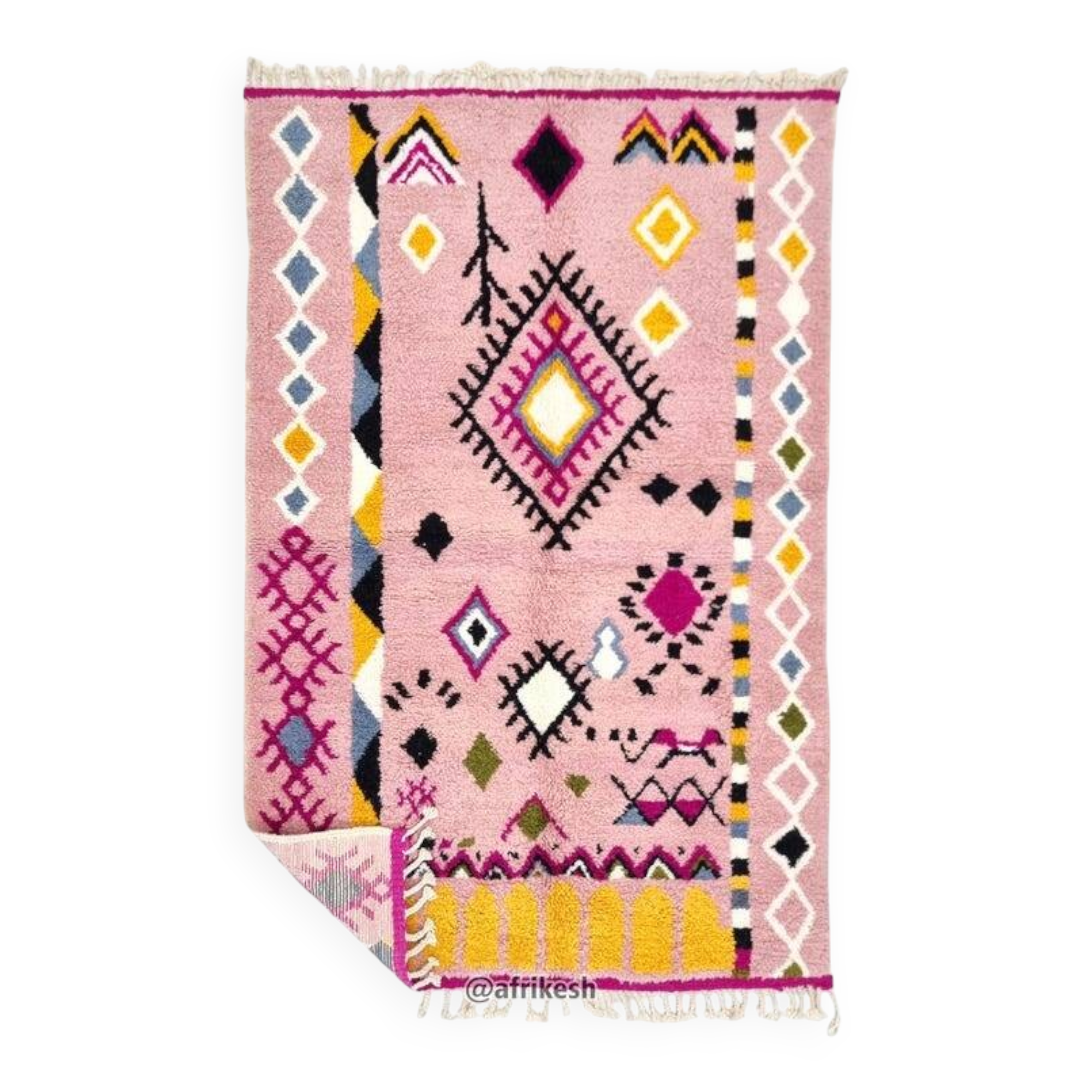 AZILAL PINK Rug 150/250cm