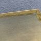 1930s brass fireplace screen, antique 3-panel spark guard