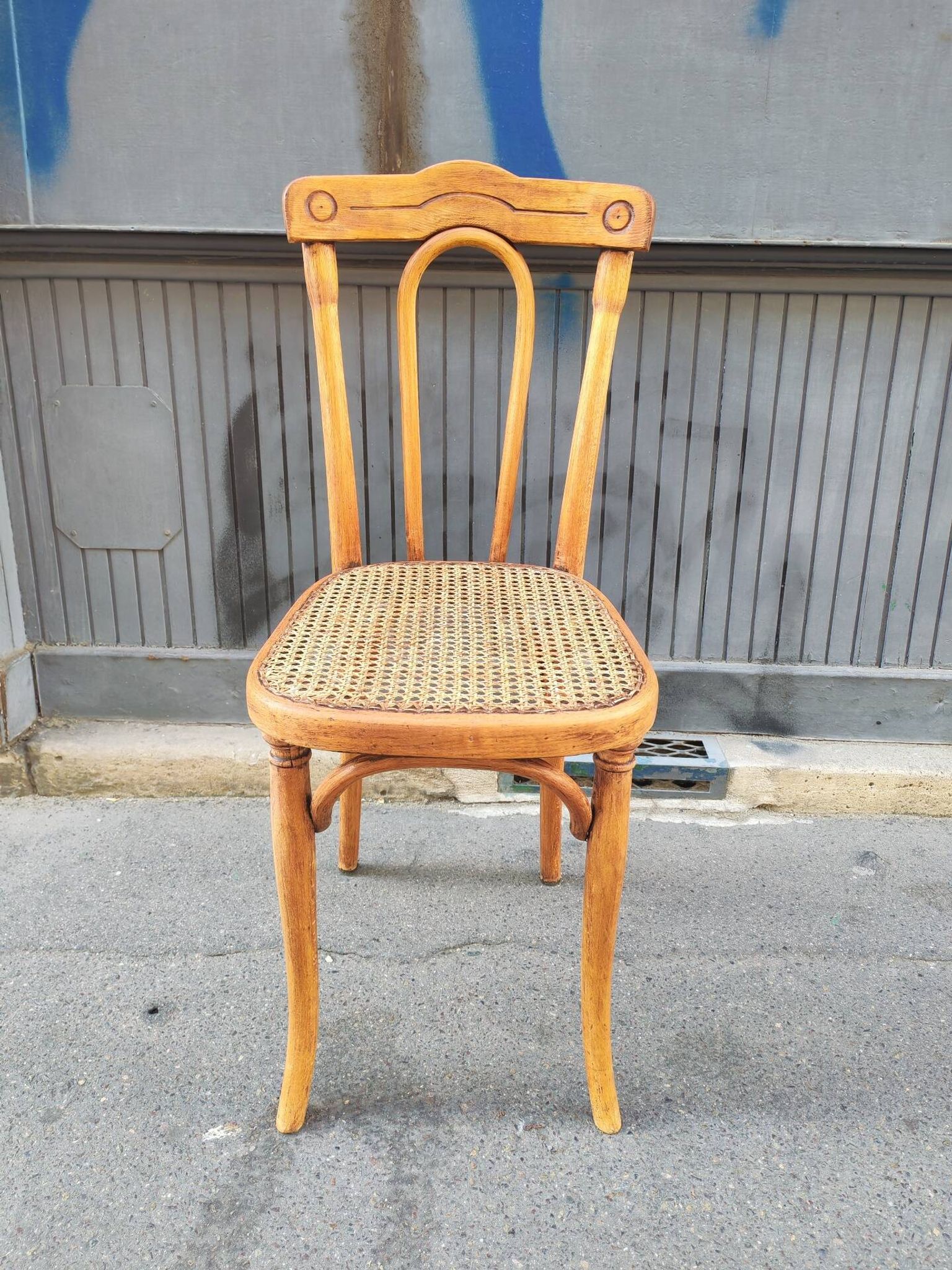 Antique bentwood chair by Thonet
