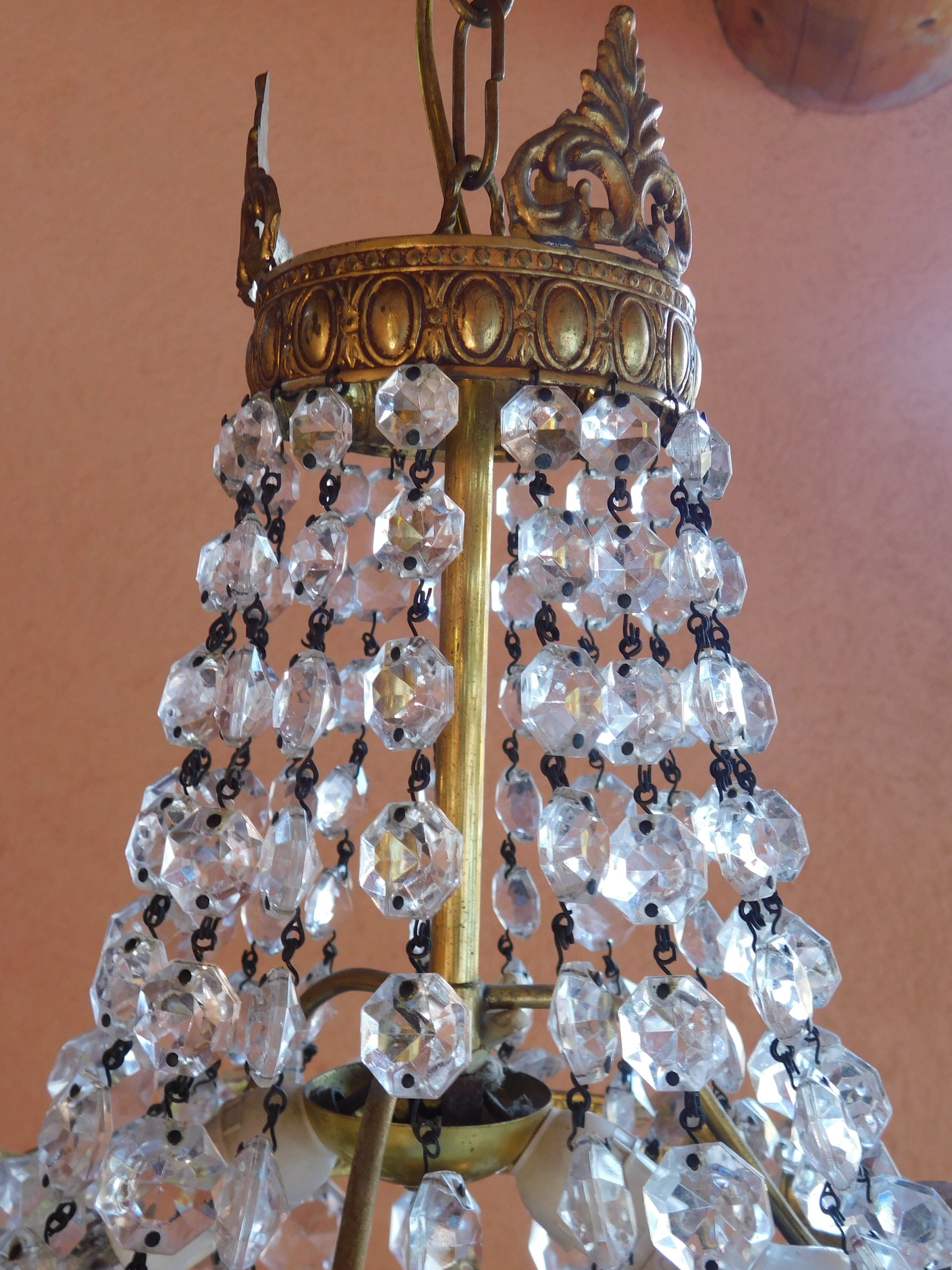 Chandelier tassels hot air balloon ø 25 cm