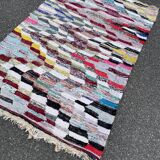 Vintage Moroccan kilim carpet