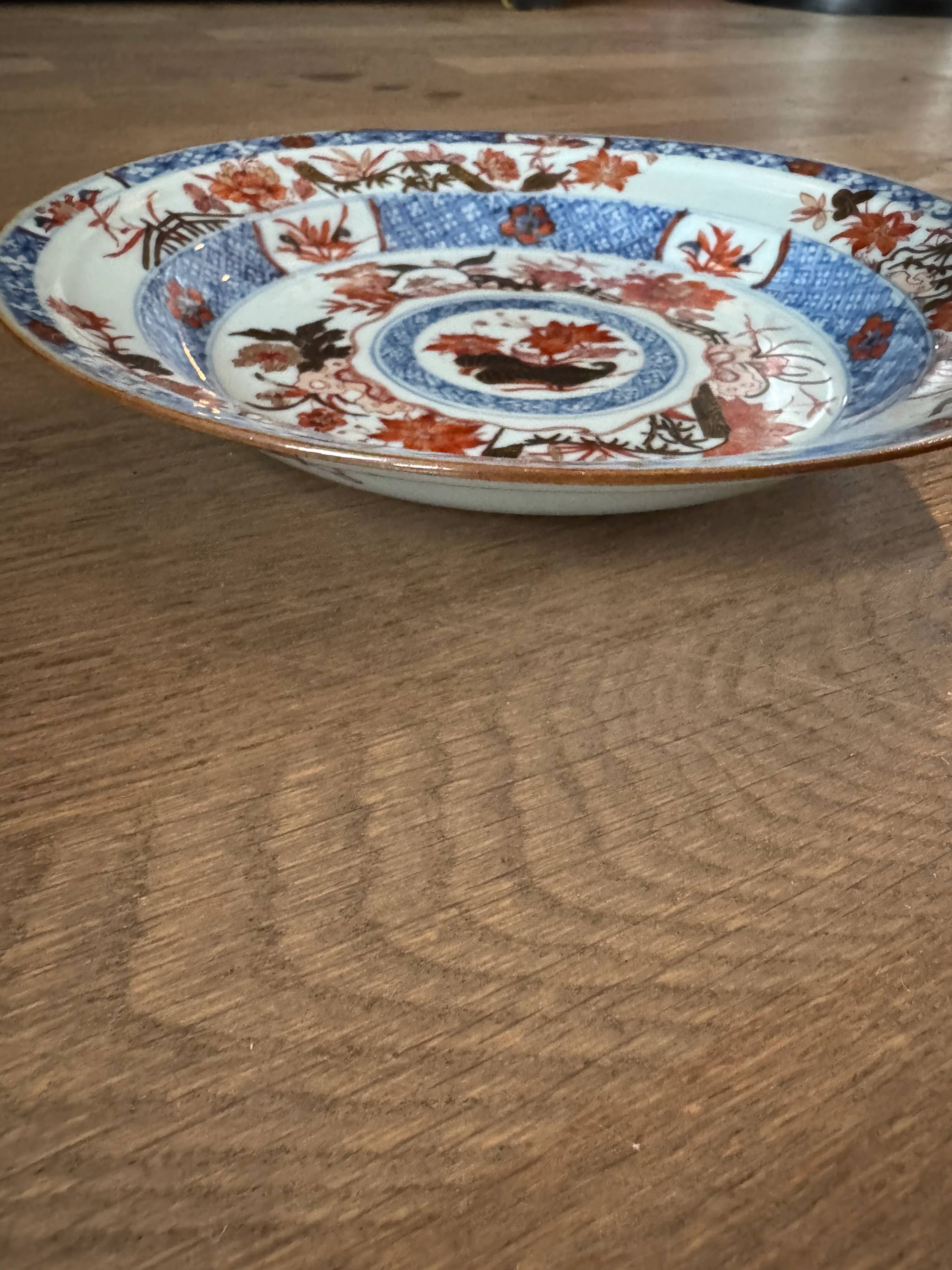 Chinese porcelain plate – Circa 1785