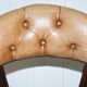 Fauteuil de bureau en cuir House of Chesterfield