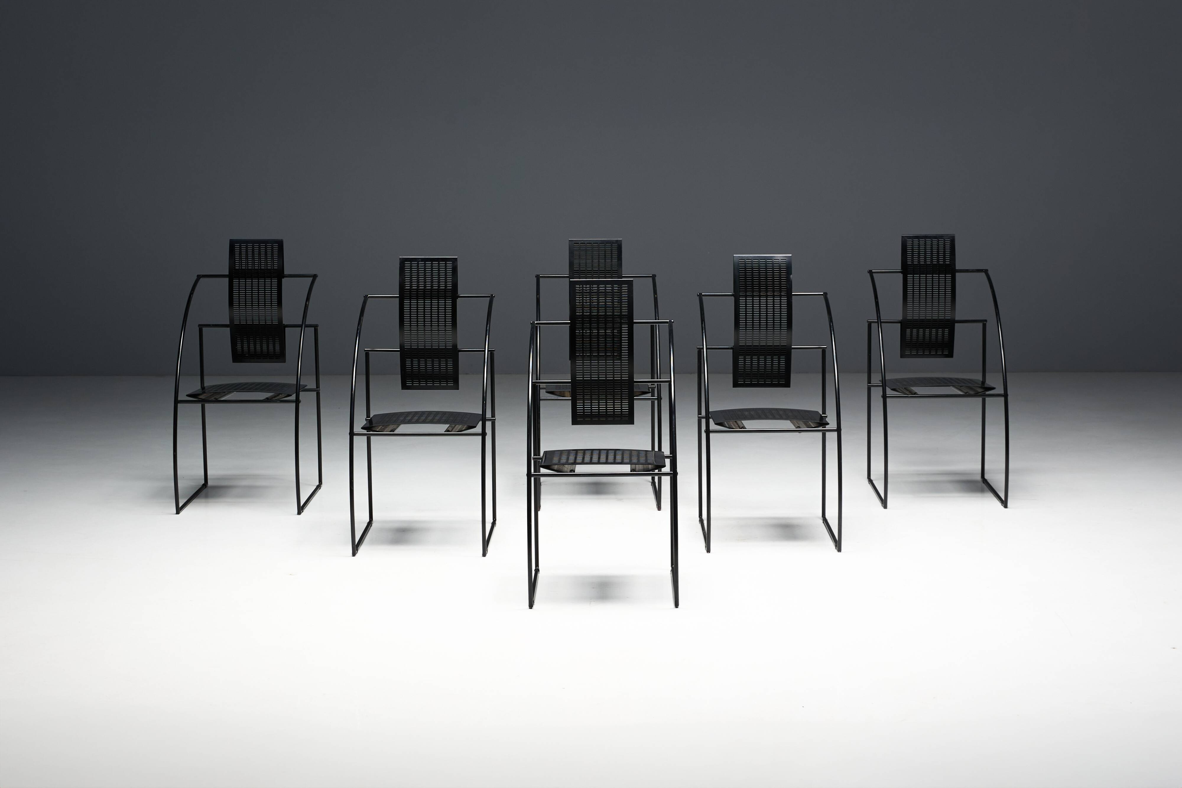 Quinta Chairs by Mario Botta for Alias, Italy, 1980s