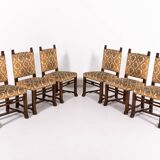 Set of 6 Swedish Grace chairs