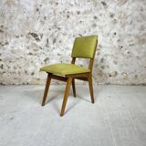 Green skai chairs 50s