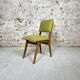 Chaises skai vertes années 50