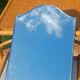 Antique bevelled dressing table mirror